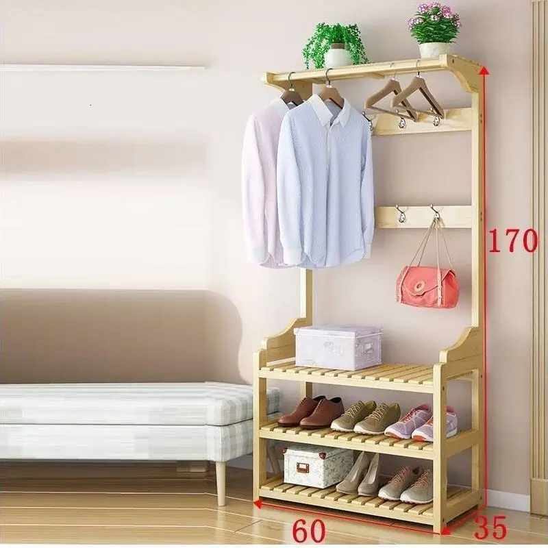 MODEL H Wieszaki шляпа перча стены Colgador Decorativos Ropa сравнению деревянный Wieszak Perchero De Pie Cintre Cabide пальто стойки одежды - Цвет: MODEL H