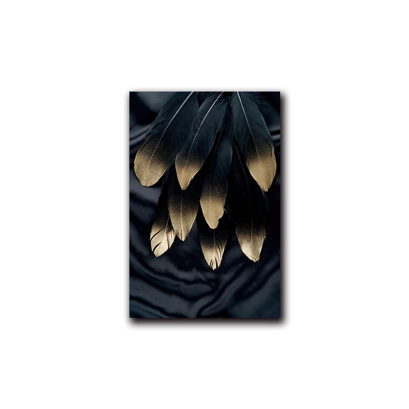 Black-White-Golden-Feather-Abstract-Wall-Poster-Nordic-Canvas-Print-Painting-Contemporary-Art-Decoration-Picture-Living (8)