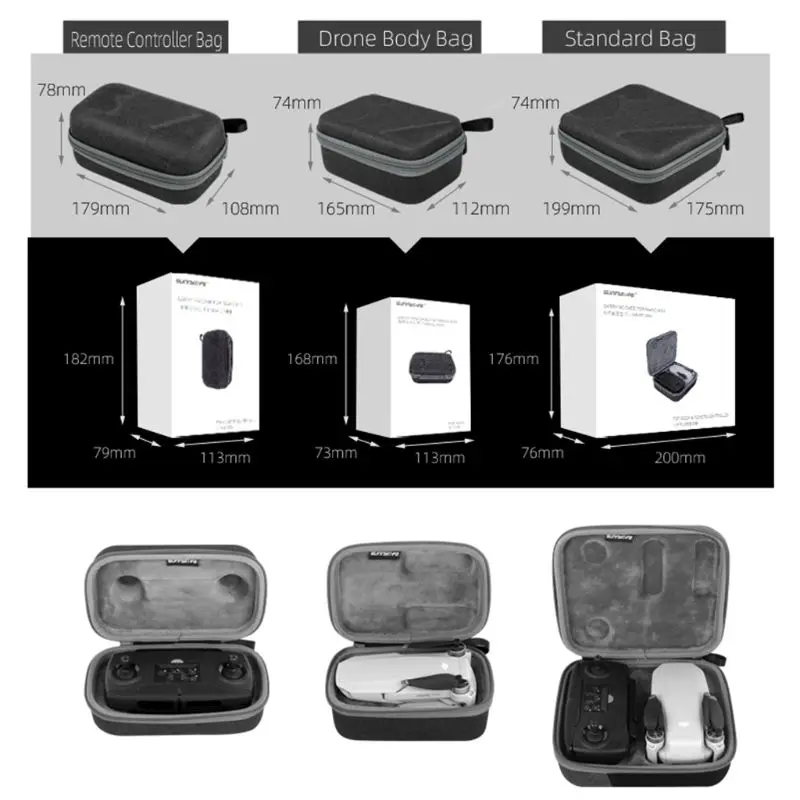Buy Travel Carry Case Storage Protective Bag Storage Box For DJI Mavic Mini Drone Storage Bag