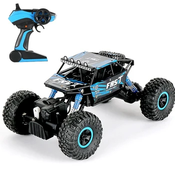 

Rc Rock Climbing Car 4Wd Buggy Toys a Machine On the Radio 2.4G Remote Control Off-Road Cars 1:18 Toys