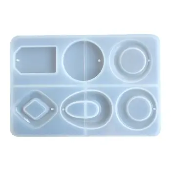 

Silicone Mold DIY Pendant Crafts Making Jewelry Key Ring Epoxy Mould