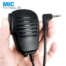 Новый PTT Динамик Mic Микрофон для YAESU VERTEX VX-3R FT-60R FT1DR FT2DR VX-10 VX-17 VX-110 VX-150 VX-130 иди и болтай Walkie Talkie радио