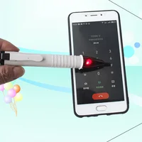 Non-contact Magnetic Detector Meter Field Strength Test Instruments Alarm Sound Light Radiated Electromagnetic Radiation Pen 2