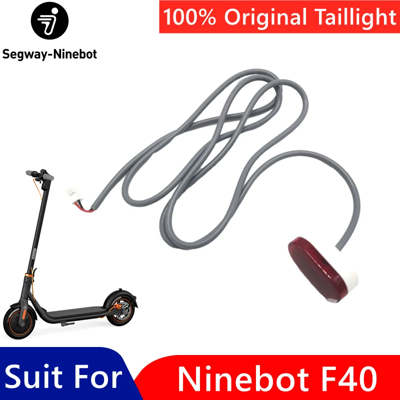 

Original Taillight Parts for Ninebot F40 KickScooter Foldable Smart Electric Scooter Skate Hoverboard Rear Light Accessories