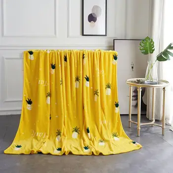 

Fruit pattern bedding blanket coral fleece blanket sofa / bed/ bedspread / blanket 120x200cm multifunction multiple sizes