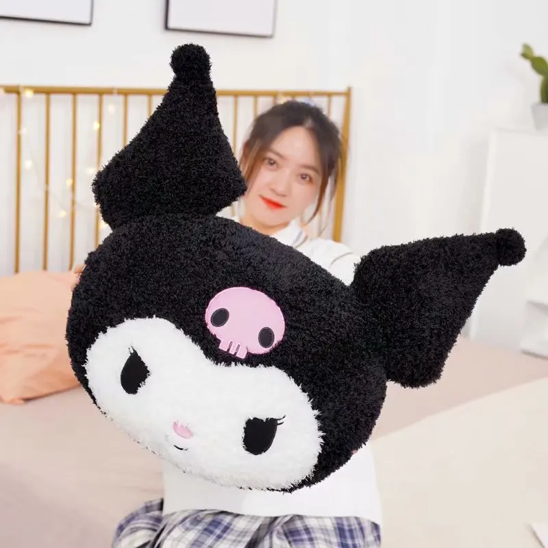 Плюшевая подушка Kuromi Melody Cinnamoroll kawaii аниме мягкая прекрасная диван в стиле Подушка