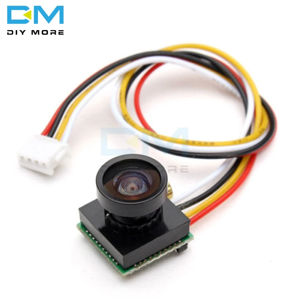 Камера с широкоугольным объективом 1 8 мм 600TVL NTSC 1/4 CMOS датчик