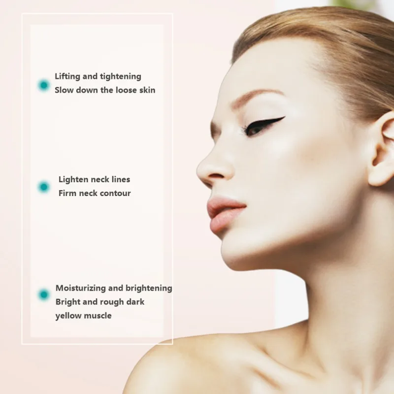 Double Roller V-shaped Neck Cream Moisturizing Smooth Fine Lines Firming Skin Neck Care Cream