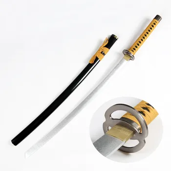 

[Funny] 104cm Cosplay Anime kenshin himura reverse blade sword weapon Japan samurai wooden Sword model Costume party Anime show