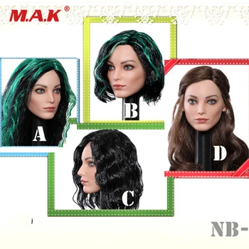 

1/6 Head Beauty European Girl NB-002 X-Men Emma Watson Head Carved Model Hollywood Movie star Head Carving Fit 12'' Suntan Body