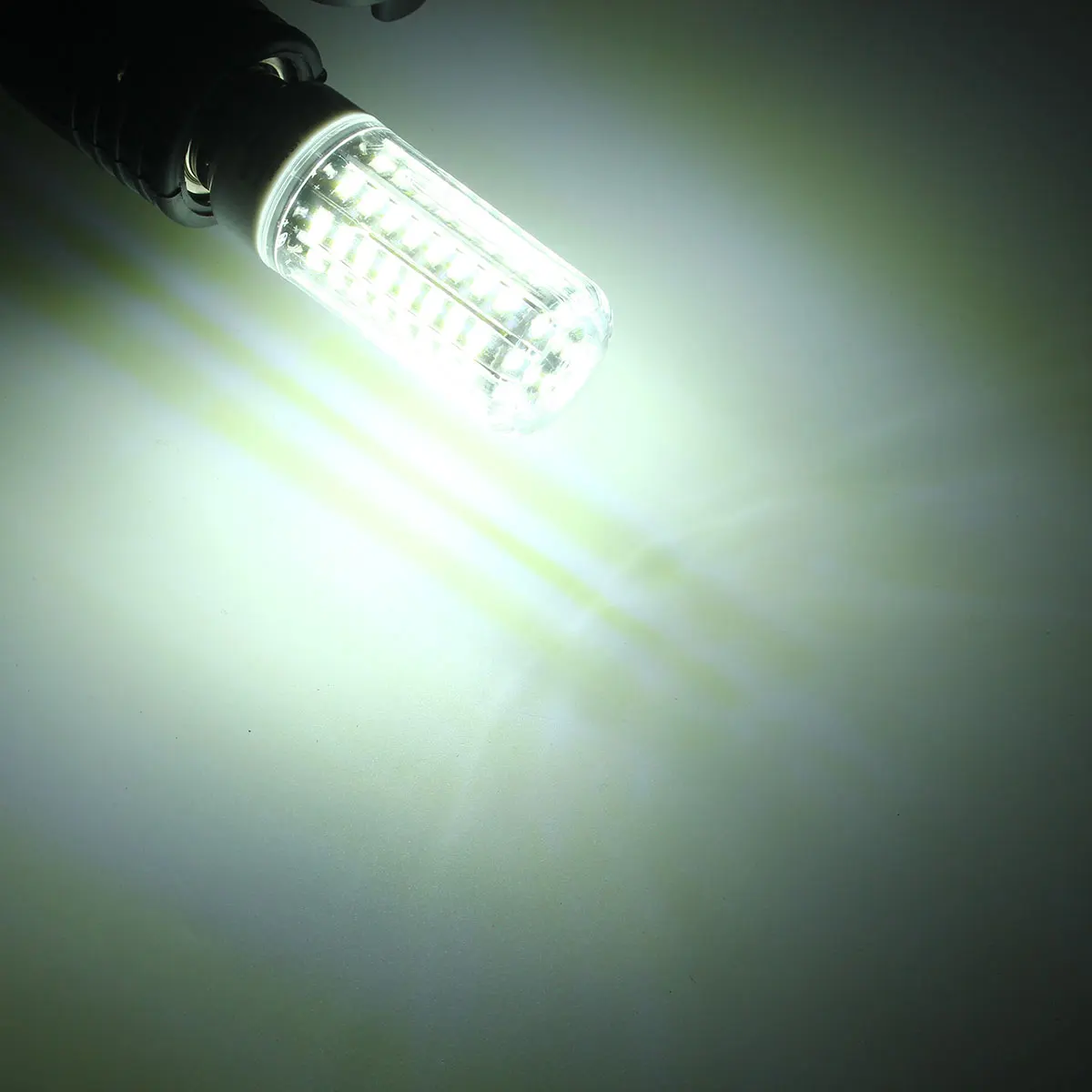 E12 E17 GU10 B22 светодиодный Кукуруза лампы 7W 72 SMD 5736 светодиодный светильник ампулы светодиодный свет AC85-265V энергосберегающие люстра освещение - Испускаемый цвет: Белый