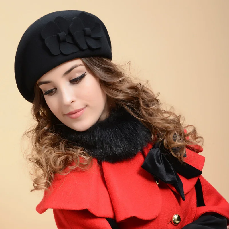 Fashion Hat Patchwork Wool Felt Jazz Fedora Hat Women Unisex Wide Brim Panama Party Trilby Cowboy Cap Men Gentleman Wedding Hat