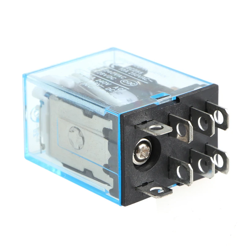 

LY2NJ Power Relay Intermediate MY4N-J AC 220V DC 24V 10A 8 Pin With Base