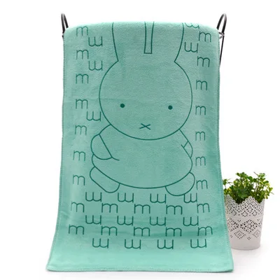 3PCS green 3 шт. детские полотенца из мягкой микрофибры, хлопковое детское полотенце для новорожденных, банное полотенце, одежда для кормления, одежда для маленьких девочек, 50*25 см - Цвет: 3PCS green