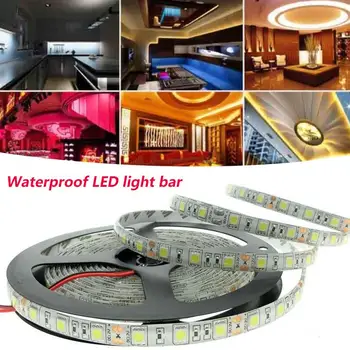 

300LEDs Light Bar LED Strip Light String DC12V Waterproof White Bright 3528 SMD