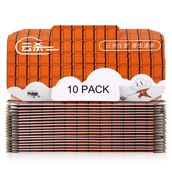 

10Pcs/lot Cockroach House Killing Bait Strong Sticky Catcher Traps Environmental Insect Pest Repeller Roach ECO-Friendly