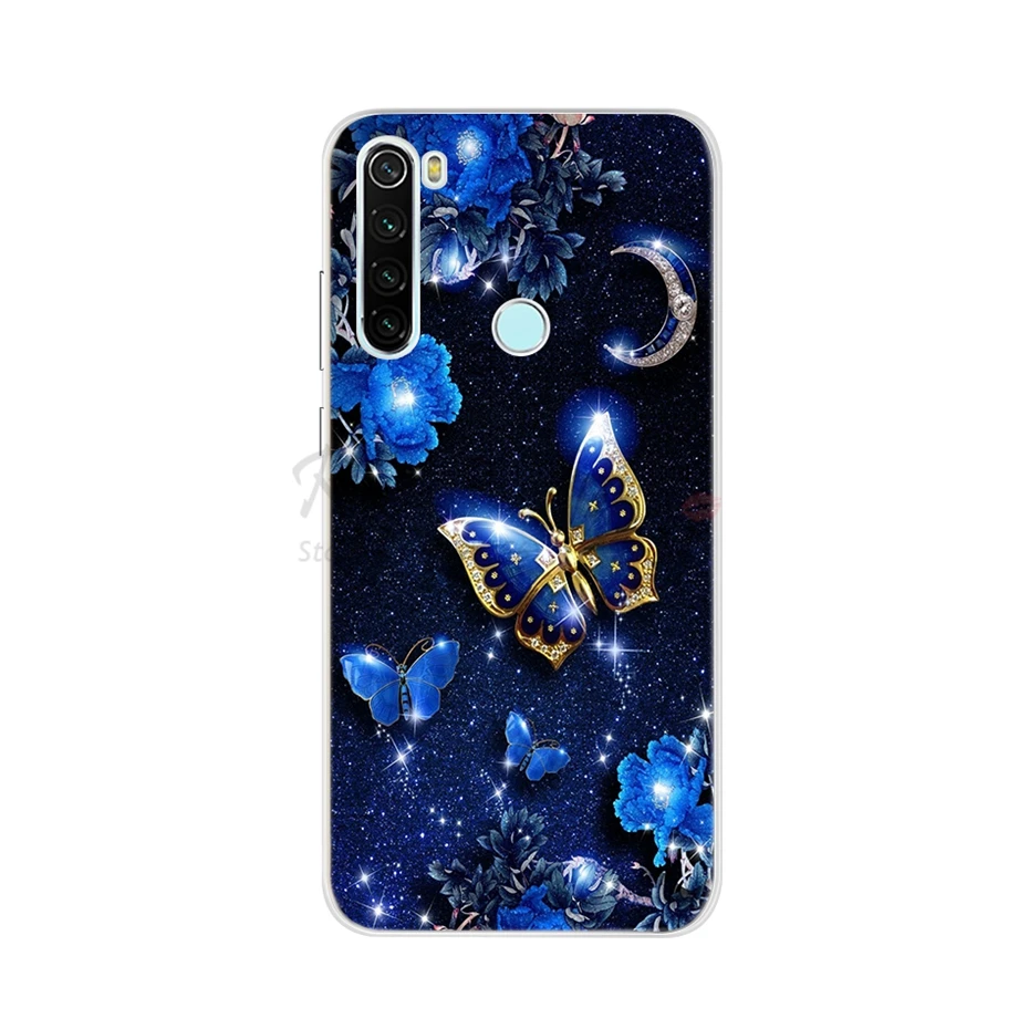 Dành Cho Xiaomi Redmi Note 8 T Silicone Mềm Mại Ốp Lưng Tpu Ốp Lưng Điện Thoại Nồi Cơm Điện Từ Xiaomi Redmi Note8T Redmi Note 8 T 8 T Trường Hợp Funda 6.3 xiaomi leather case handle