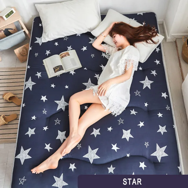 Foldable Tatami Mattresses High Quality Floor Mats Single Double Non-slip Sleeping Mattress Soft Comfortable Mattress King Queen Star