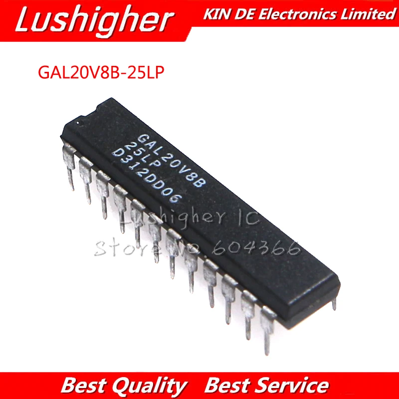 5 шт GAL20V8B-25LP GAL20V8B GAL20V8 DIP-24 GAL20V8B-25 DIP | Электронные компоненты и принадлежности