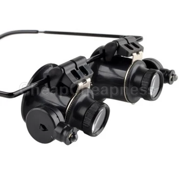 

20X Magnifier Magnifying LED Light Jewelry Tools Equipments Glass Loupe Lens Eye Jeweler Watch Repair