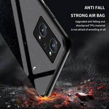 

Painted Glass Phone Case For OPPO RealmeGTNEO2 ACE2 A94 A92S A83 A7X A53 A54 A1K A3S Protective Case starry sky Luxury TPU Funda