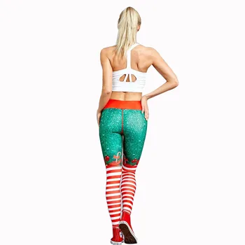 

Casual Leggings Women High Waist Printing Legins Elastic Slim Sportleggings Fitness Running Workout Sexy Breathable Pants