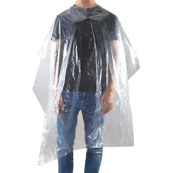 

50pcs Disposable Hairdressing Shawl Disposable Haircut Apron Haircut Cape For Hair Salon Barbershop