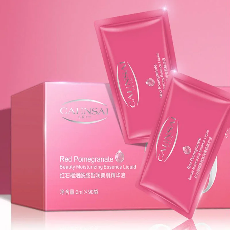 Essence Face-Serum Hydrating Pomegranate Niacinamide Moisturizing Beauty And Red 10pcs