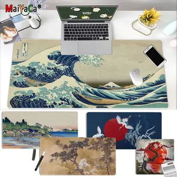 

MaiYaCa Simple Design Japanese Art Painting Beautiful Anime Mouse Mat Rubber PC Computer Gaming mousepad