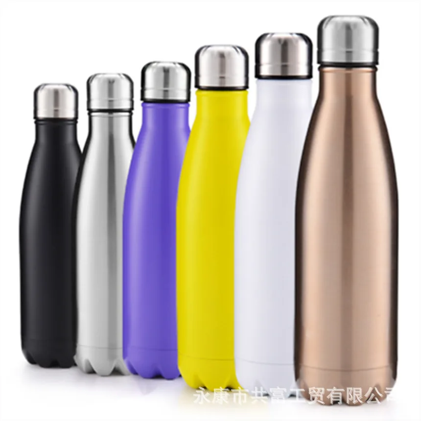 

Double Layer Vacuum Insulation Cup 304 Stainless Steel Coke Bottle Large Capacity Outdoor Sports Kettle