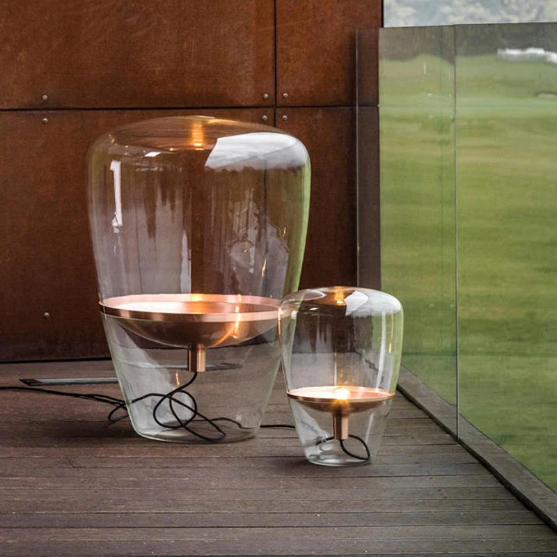 Современная настольная лампа для гостиной, офисный декор, прикроватный светильник s, скандинавский стеклянный абажур, настольная лампа, светодиодный Настольный светильник, прикроватная лампа