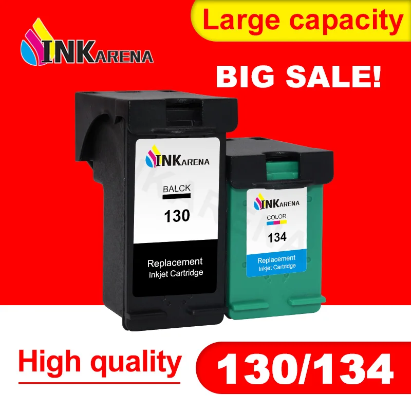 

Картридж для принтера HP 134 130xl Deskjet 134 6543 5743 6623 5743 6843 6523 9803 5943 6943 6983