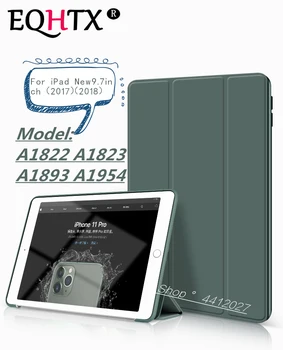 

For iPad New 9.7 (2017 2018) A1822 A1823 A1893 A1954 Cover For iPad 6th Case 9.7 inch New Tri-Fold Honeycomb Tablet PC Case