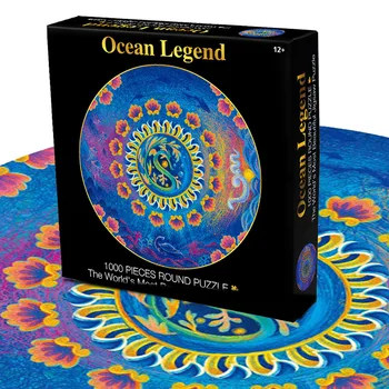 

Picture Puzzles 1000 Pieces Ocean legend Assembling Puzzles Toy Educational Toy For Adults Children Kids Games