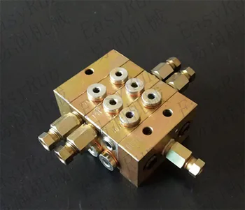 

Block Style Progressive Lubrication Distributor 3 outlets