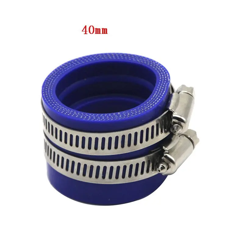1pc 40mm Motorcycle Manifold Intake Carburetor Rubber Adapter Connector