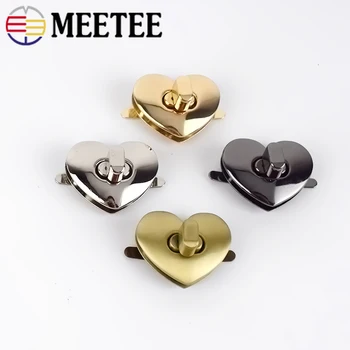

5Pcs Female Handbag Metal Locks Button Bag Twist Turn Lock For DIY Replacement Bags Purse Snap Clasp Closure Hardware Accessory