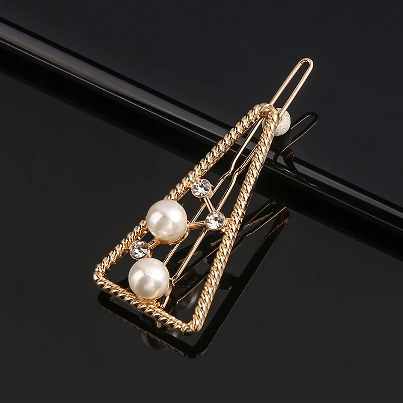 Style7 Hosun HB-0047, новинка, модные жемчужные заколки для девочек, Звездный зажим для волос в виде Луны для женщин, изысканные украшения для волос, аксессуары для волос - Цвет: Style7