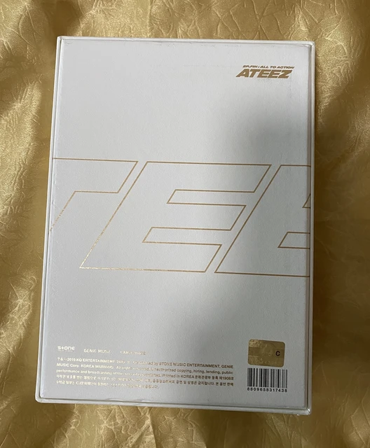 K-POP ATEEZ Album TREASURE EP.FIN : All To Action [ 1 PHOTOBOOK + 1 CD ]  A Ver