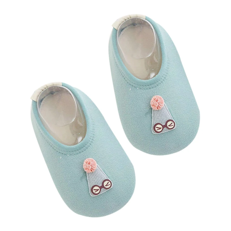 Children Socks beach shoes baby soft floor indoor socks snorkeling swim socks boys and girls anti-slip home kids slippers - Color: G