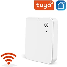 

Tuya Wifi Water Detector Leakage Sensor Alarm Leak Detector Sound Tuyasmart Smart Life APP Flood Alert Overflow Security