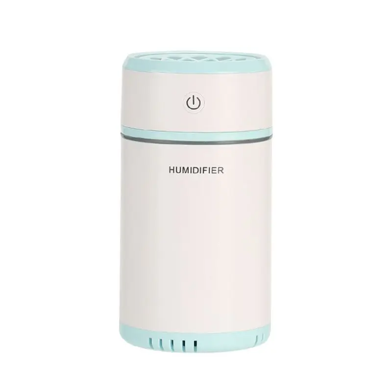 Mini Car USB Humidifier Purifier Fine Mist Air Silent for Travel Office Home Air Humidifier car accessories - Название цвета: Синий