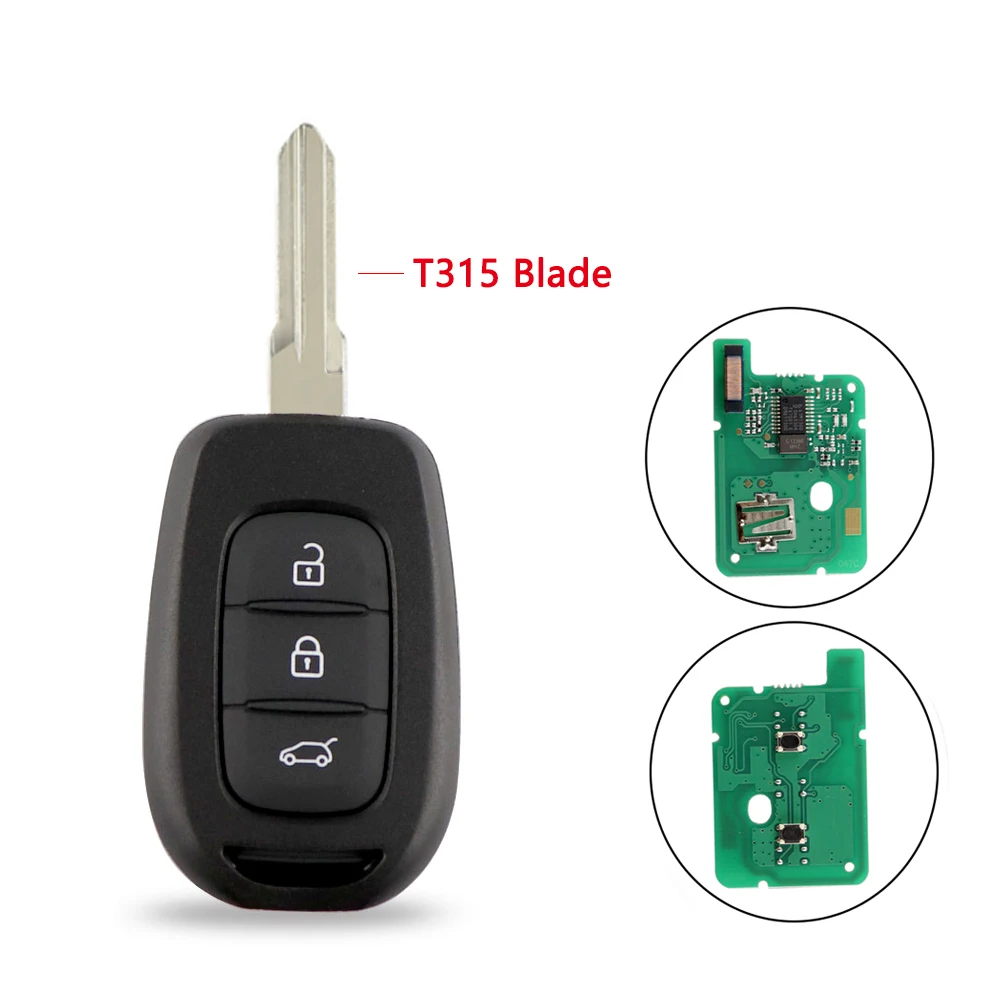Chiave/Telecomando Per Renault Sandero Logan Dokker Lodgy Dacia Duster Symbol Trafic Clio4 Master 2/3 Button 433mhz 4a - smart Remote Renault - Hf6ed0bf8fa4d430a996d43fb376ffce9o