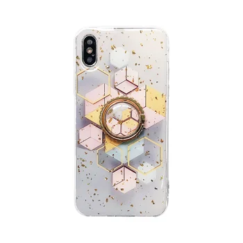 

QL covers for iphone x / xs soft case with ring holder