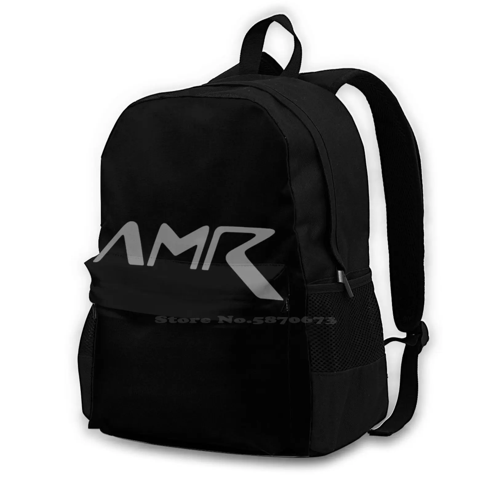 

Car-Martin Racing Logo Amr Fashion Bags Travel Laptop Backpack Aston