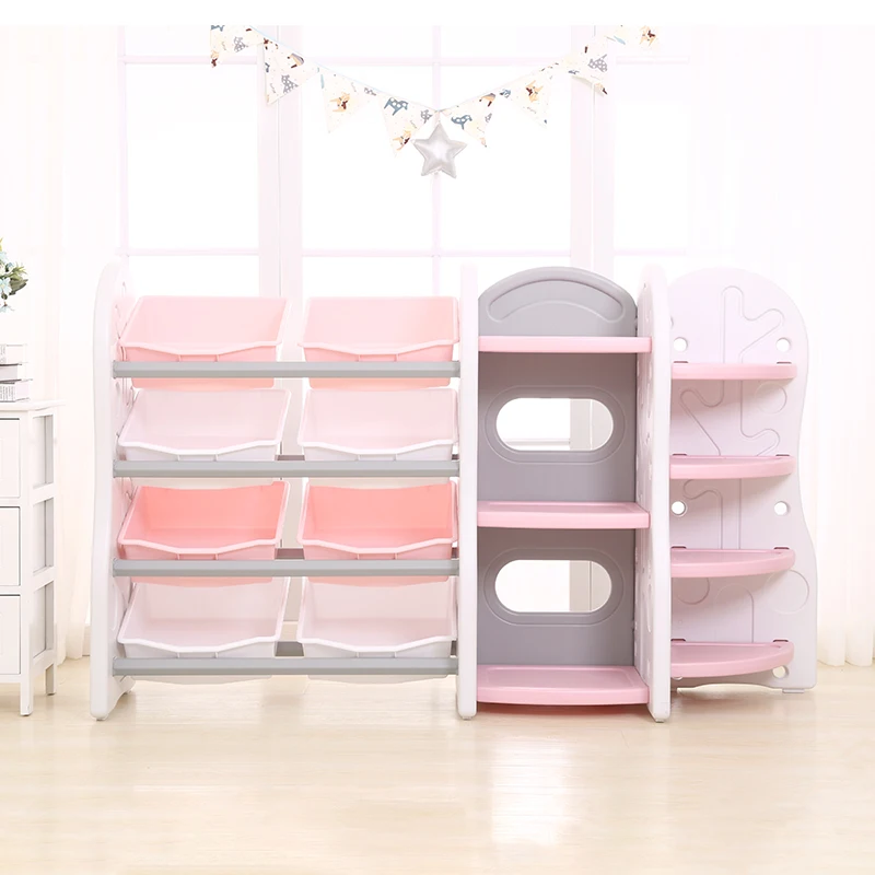 

Children's toy storage rack storage rack plastic kindergarten storage rack multilayer baby bookshelf picture book rack