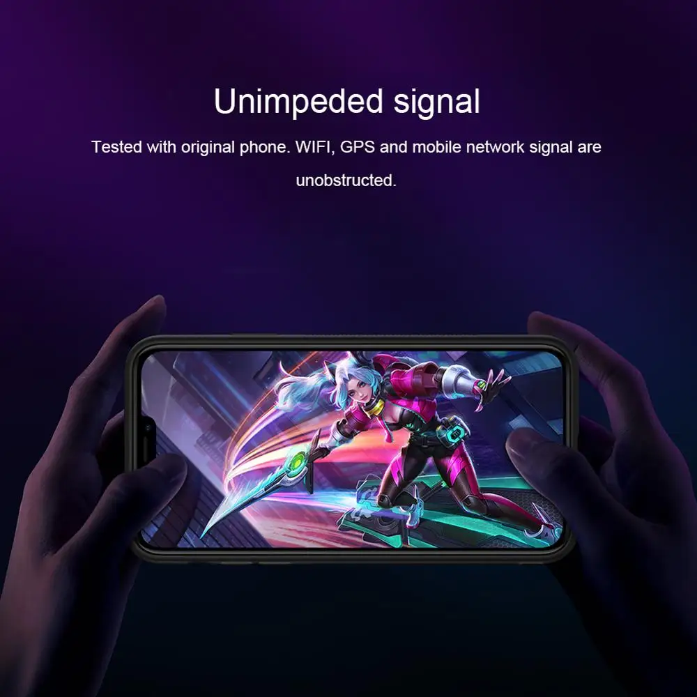 Для iPhone 11 Pro Max чехол Nillkin глянцевый модный силиконовый тонкий мягкий край PC ткань чехол для телефона iPhone 11 Pro Max задняя крышка