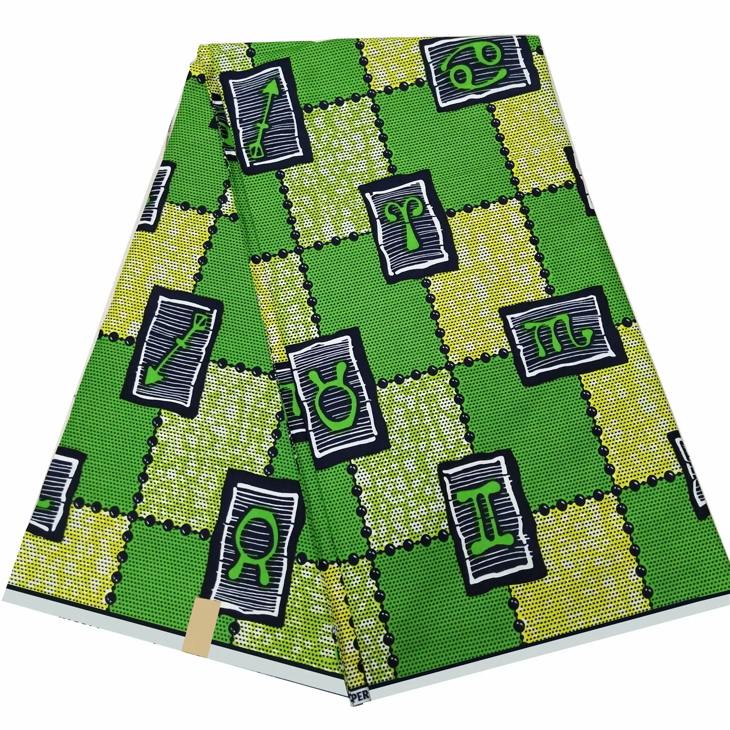 Новейший дизайн настоящая восковая печать голландский воск высокого качества Африканский Воск Печать Ткань HV124