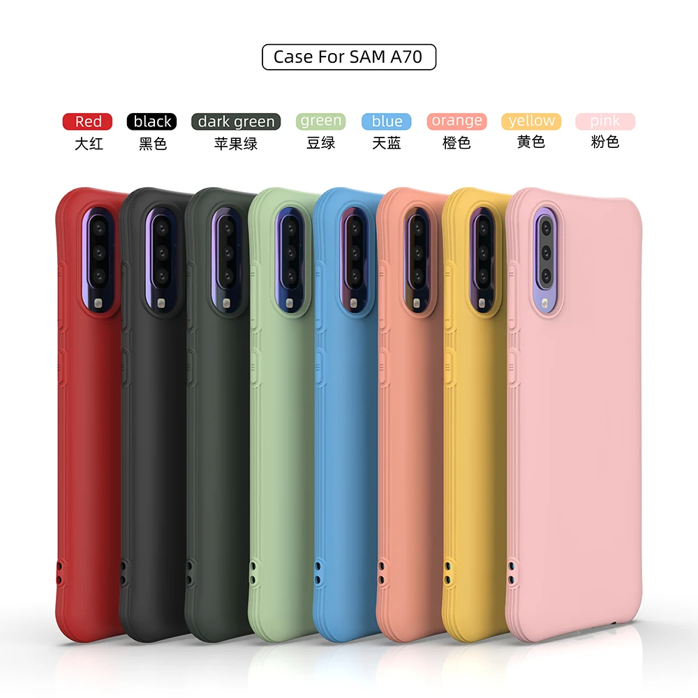 GKL Samsung Galaxy A10 A20 A20E A30 A40 A50 A50S A30S A60 A70 Case Silicone phone Cover Anti-knock Soft Shell | Мобильные телефоны