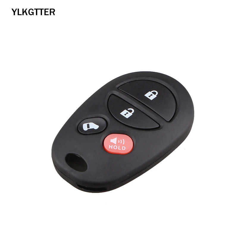 YLKGTTER 315 МГц 4 кнопки дистанционного ключа автомобиля для Toyota Highlander Sequoia Sienna GQ43VT20T автомобильный дистанционный ключ